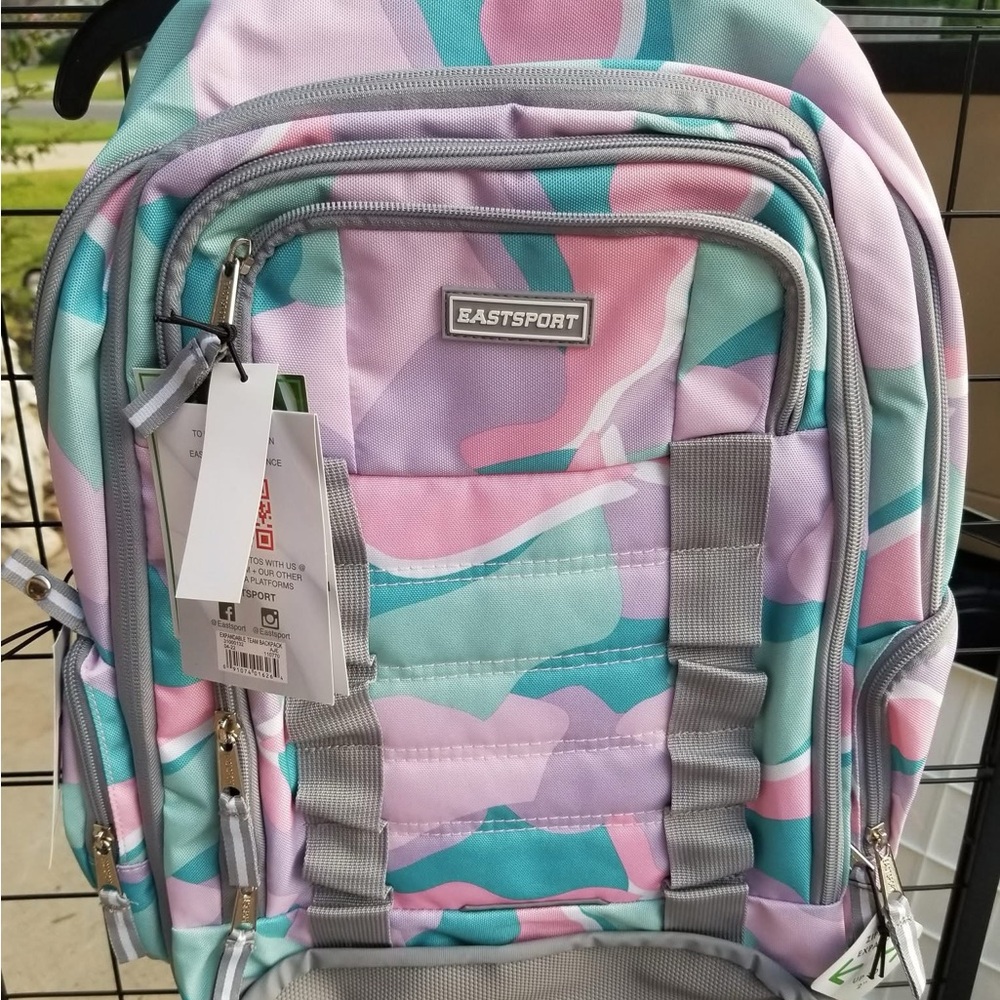 Eastsport Pastel Multi-Color Women's Backpack